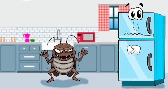Какими способами можно избавиться от тараканов в холодильнике?